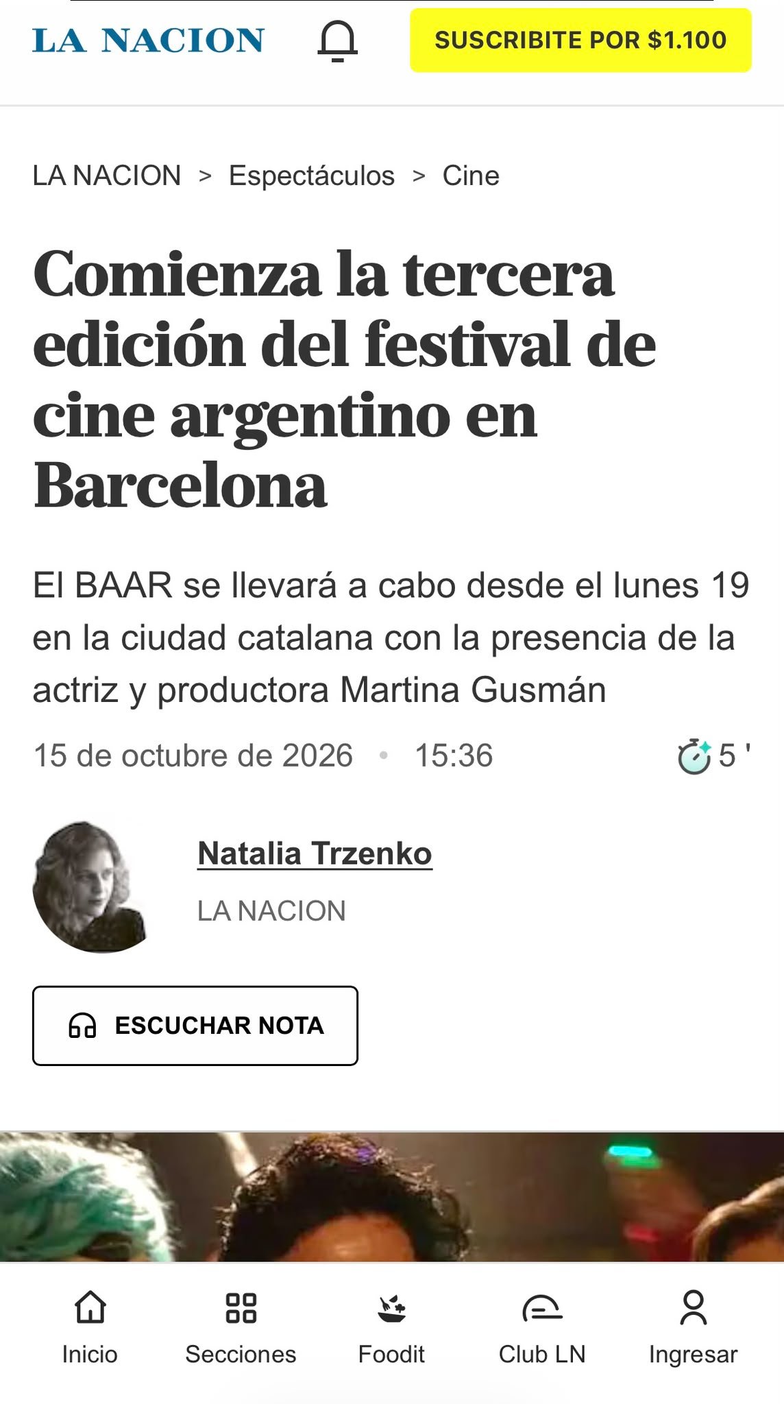 La Nación · BAAR 2026